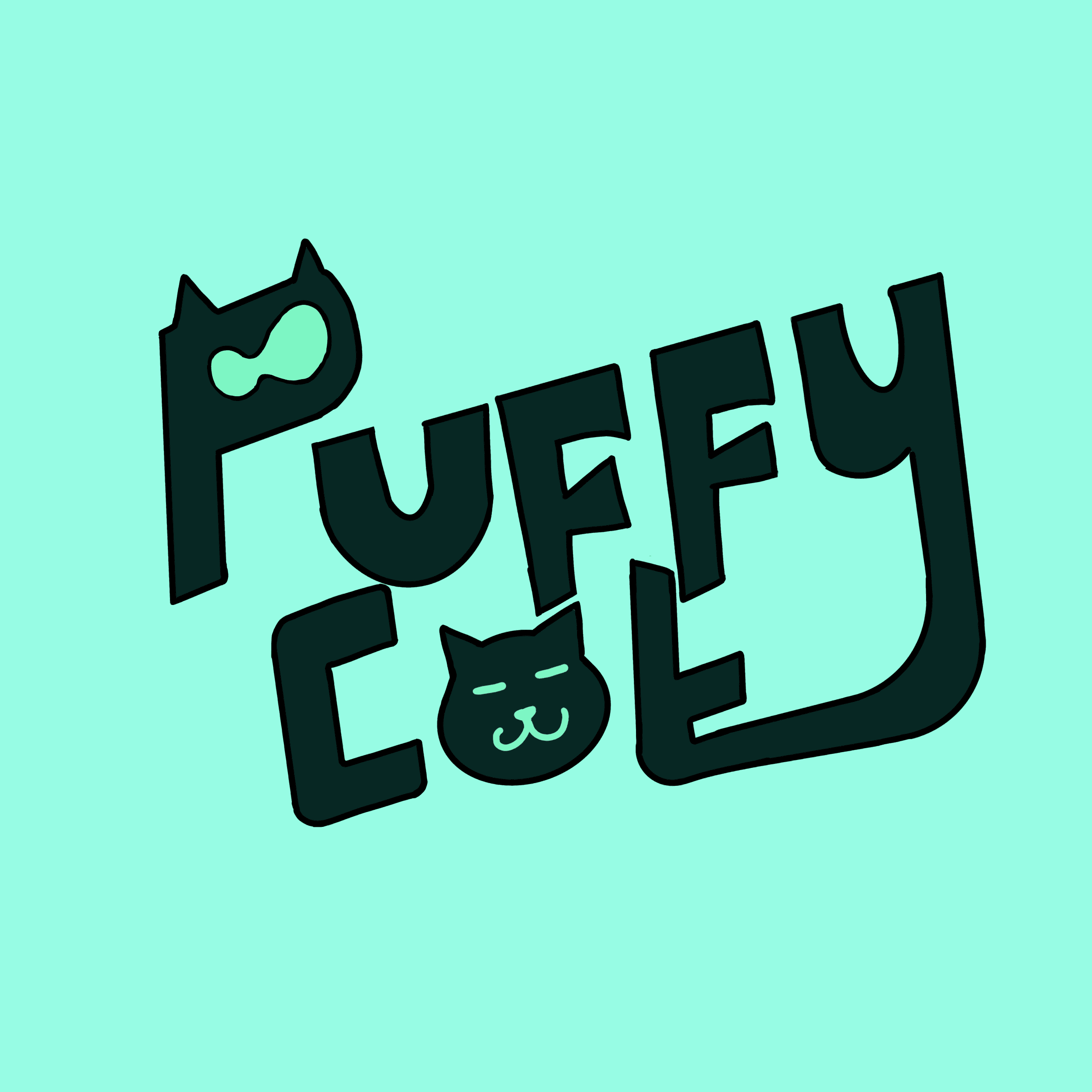 Puffy Cat Logo