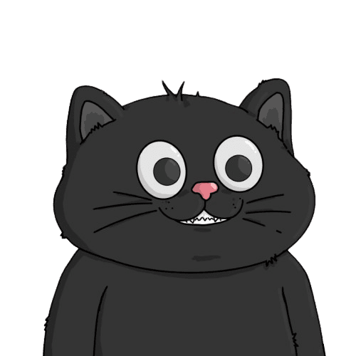 Puffy Cat Upside Down